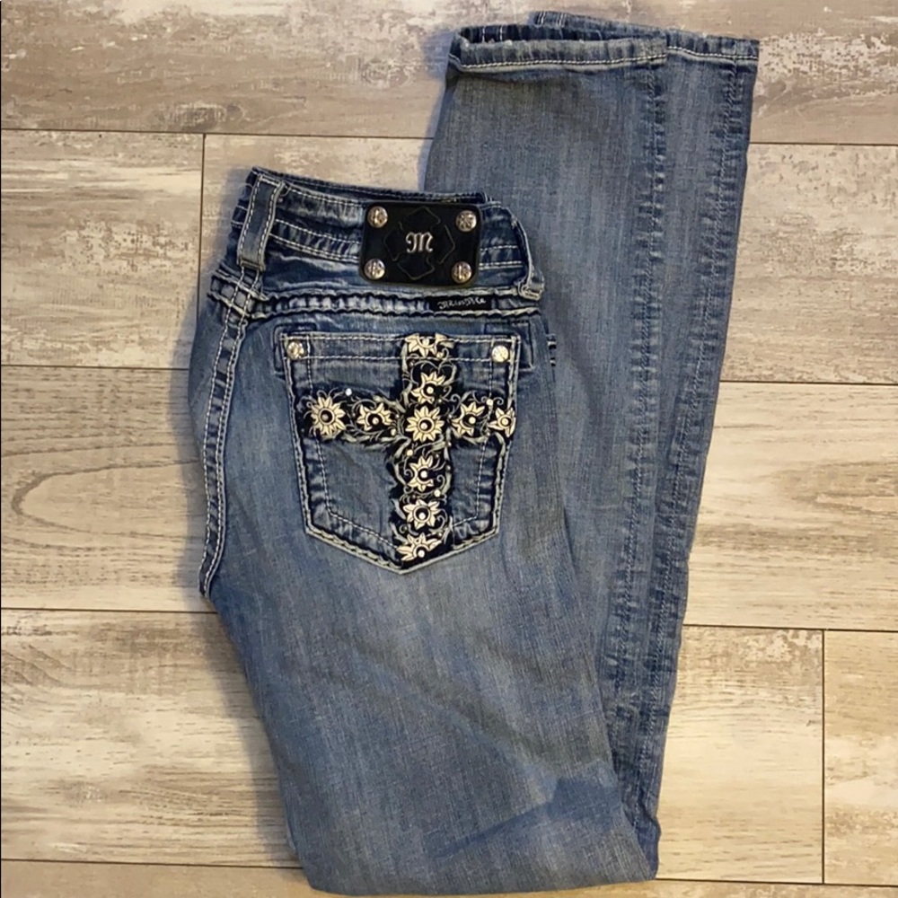 MissMe jeans.  Bedazzled